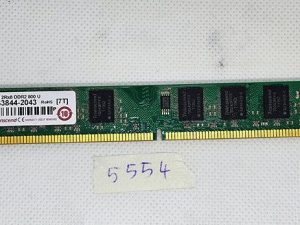 Transcend 2GB DDR2 800MHz 2Rx8 RAM za stolno računalo 663844-2043 - rabljeno