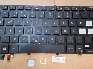 Pojedinačne/pojedinačne tipke za tipkovnicu Dell Precision 5510 m5510 5520 5530 5540 - pozadinsko osvjetljenje