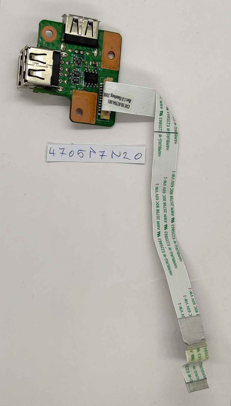 USB ploča za Fujitsu Esprimo V6535 - OEM, visoka kvaliteta, dio 55.4J002.001G