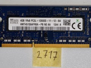 Nadogradite memoriju svog prijenosnog računala - 4 GB Sk Hynix DDR3 SO-DIMM PC3L-12800S-11-12-B4