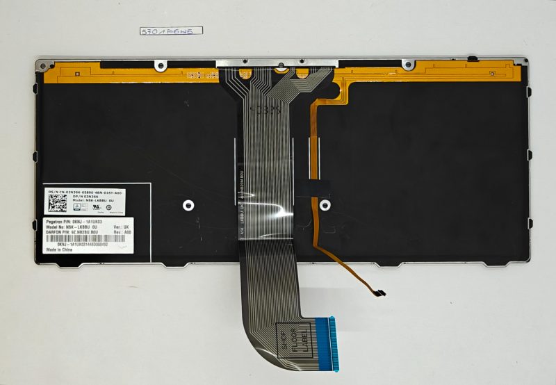 Korištena tipkovnica Dell 7204/7214/7330 Rugged Extreme UK s pozadinskim osvjetljenjem testirana - Slika 2