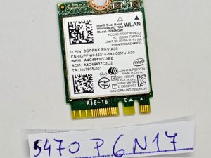 Rabljena Dell Latitude 12 7204 robusna WiFi kartica 0GPFNK 7260NGW testirano