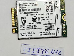 Rabljena bežična kartica Dell Latitude 5404/5414 Rugged DW5809e EM7305 Sierra
