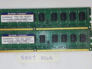 BULK 2 x W1333EB4GM DDR-1333 CL9 ECC Micron 4G/256x8 RAM memorijski modul za stolna računala