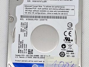 WD 500GB HDD WD5000LPVX 2.5 SATA tvrdi disk – nadogradnja pohrane za prijenosno računalo