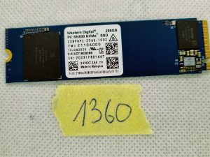 WD SN530 SDBPNPZ-256G-1002 256 GB NVMe M.2 80 mm SSD solid state disk