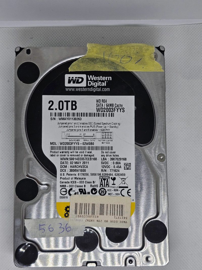Tvrdi disk WD2003FYYS 2TB - 100% ispravan