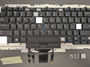 Tipke s jednom tipkovnicom za DELL Latitude 7280 7380 7290 7389 7390 US tipkovnicu 00NPN8 0NPN8 (POZADINSKO SVJETLJENJE)