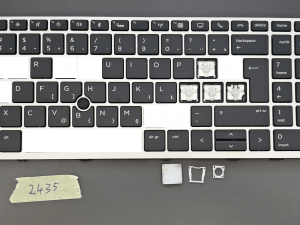 Orig HP EliteBook 850 G5 G6 755 G5 Individualna srebrna tipkovnica s pozadinskim osvjetljenjem L14366-001 | Slovenski izgled | OEM zamjena