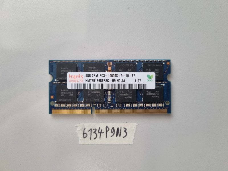 4GB 2Rx8 PC3-10600S DDR3 1333MHz RAM za prijenosno računalo HMT351S6BFR8C memorijski modul