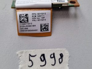60Y3212 Originalna Lenovo Bluetooth ploča za ThinkPad T410s – originalni dio prijenosnog računala