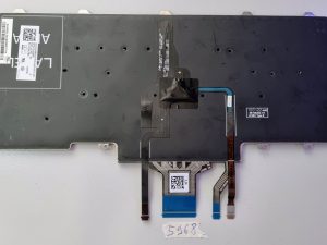 Dell Latitude E5450 E5470 E5480 E5490 nordijska tipkovnica s pozadinskim osvjetljenjem 0YVW69 Korištena