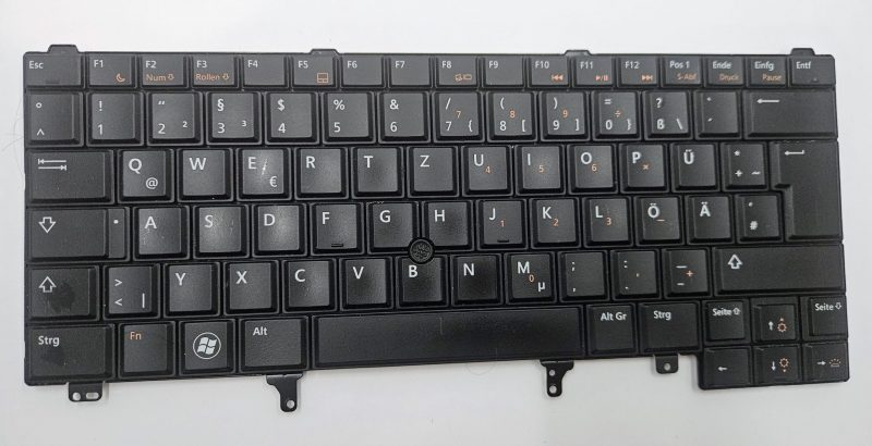 Tipkovnica Dell Latitude E6420 njemački njemački NSK-DV0BC 0416G dijelovi prijenosnog računala