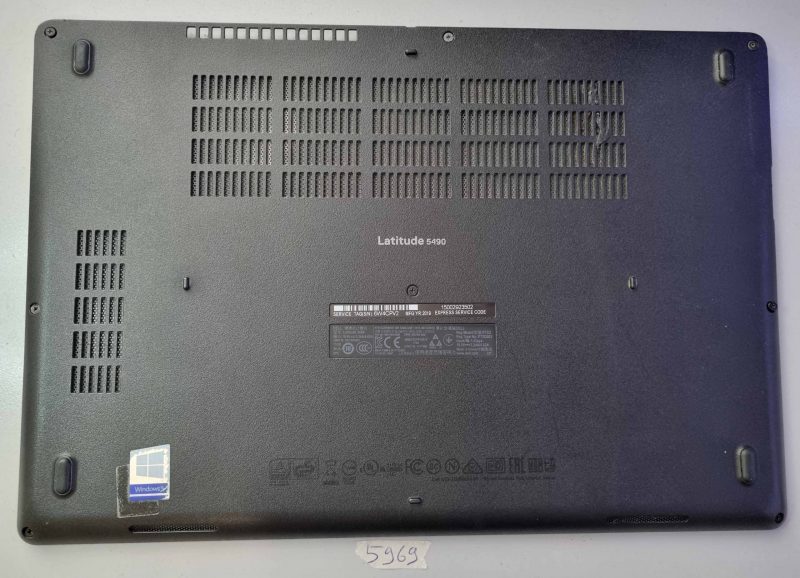 Originalni Dell Latitude E5490 5490 donji poklopac kućišta TCMWR AP25A000C01 Rabljeni dio prijenosnog računala