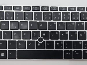Njemačka QWERTZ tipkovnica za HP EliteBook 820 G3 – zamjena za dijelove prijenosnog računala 826630-041