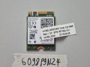 HP EliteBook 840 G5 14" originalna WiFi kartica 8265NGW 851592-001 dio prijenosnog računala