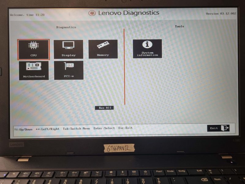 Matična ploča prijenosnog računala Lenovo ThinkPad L480 & L580 NM-B461 i5-7300U CPU @ 2,60 GHz - Slika 3