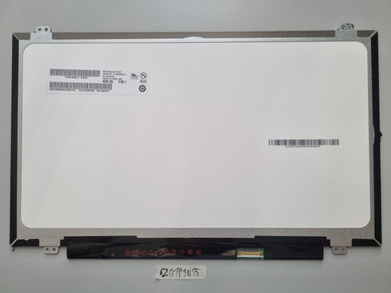 Lenovo ThinkPad T470 14" LCD zaslon FHD 1920x1080 Mat B140HAN02.4 00NY673 Zamjena dijelova prijenosnog računala