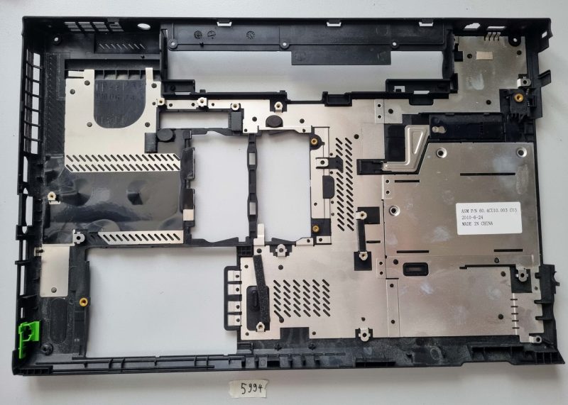 Lenovo ThinkPad T510 Bottom Lower Case 60.4CU10.003 Originalni dijelovi prijenosnog računala - Slika 2