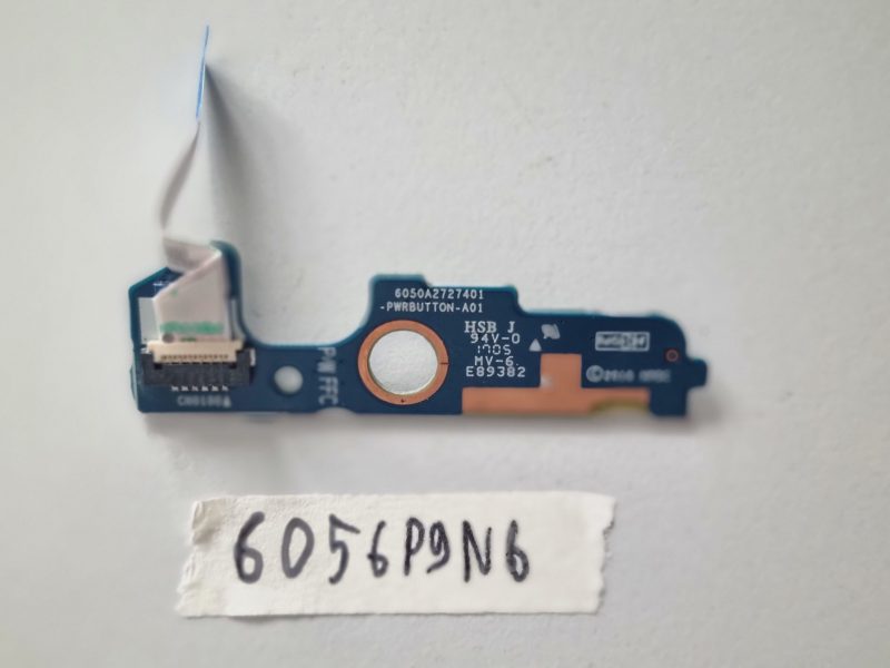 Zamjenska ploča s gumbom za napajanje HP EliteBook 745 G3 840 G3 s kabelom 821169-001