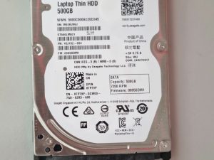 Seagate ST500LM021 500GB Thin HDD – 2.5" SATA tvrdi disk za prijenosno računalo 100% zdravlje