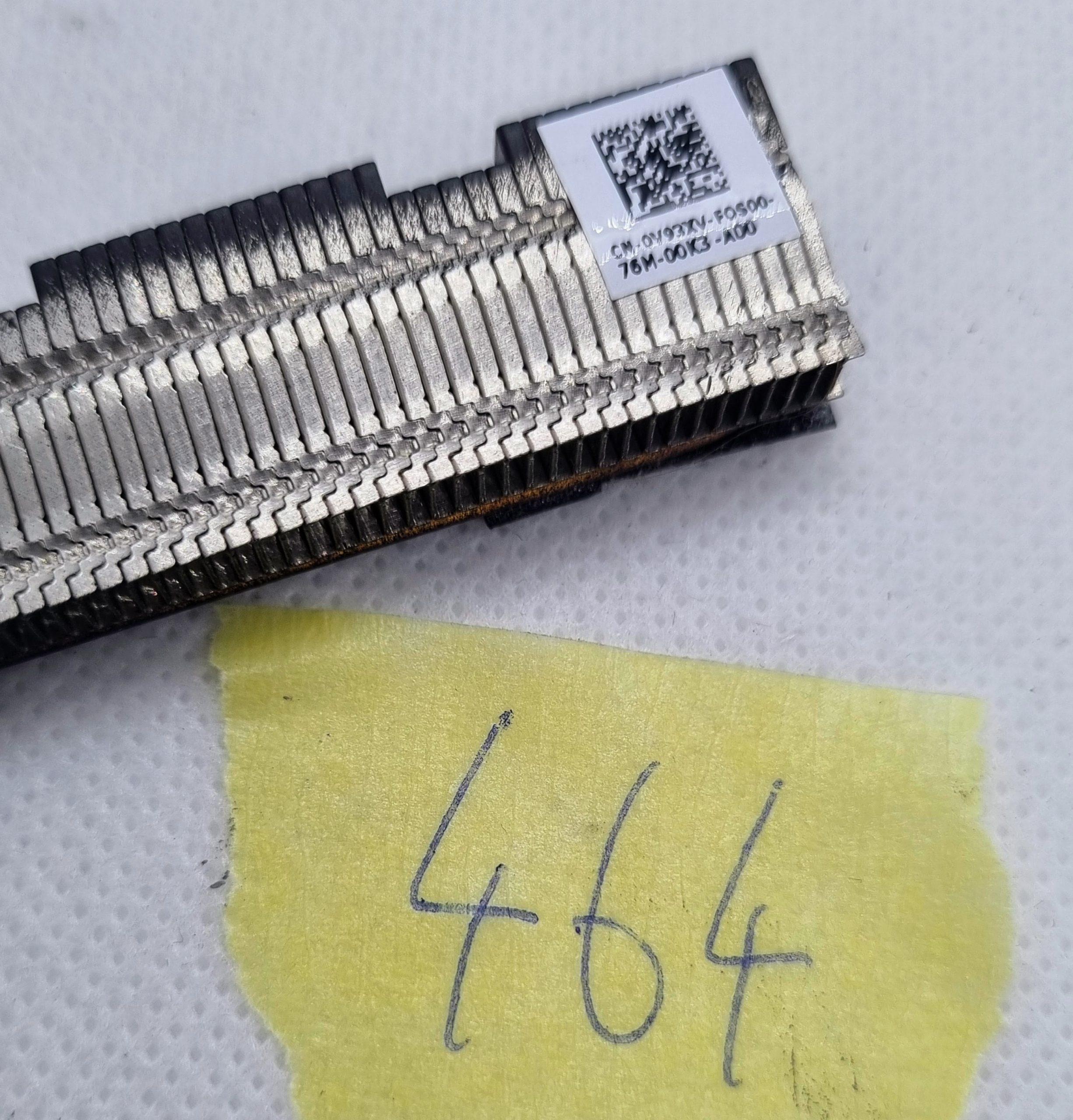 0V93XV Dell Heatsink Thermal Module Latitude 5490 - Image 2