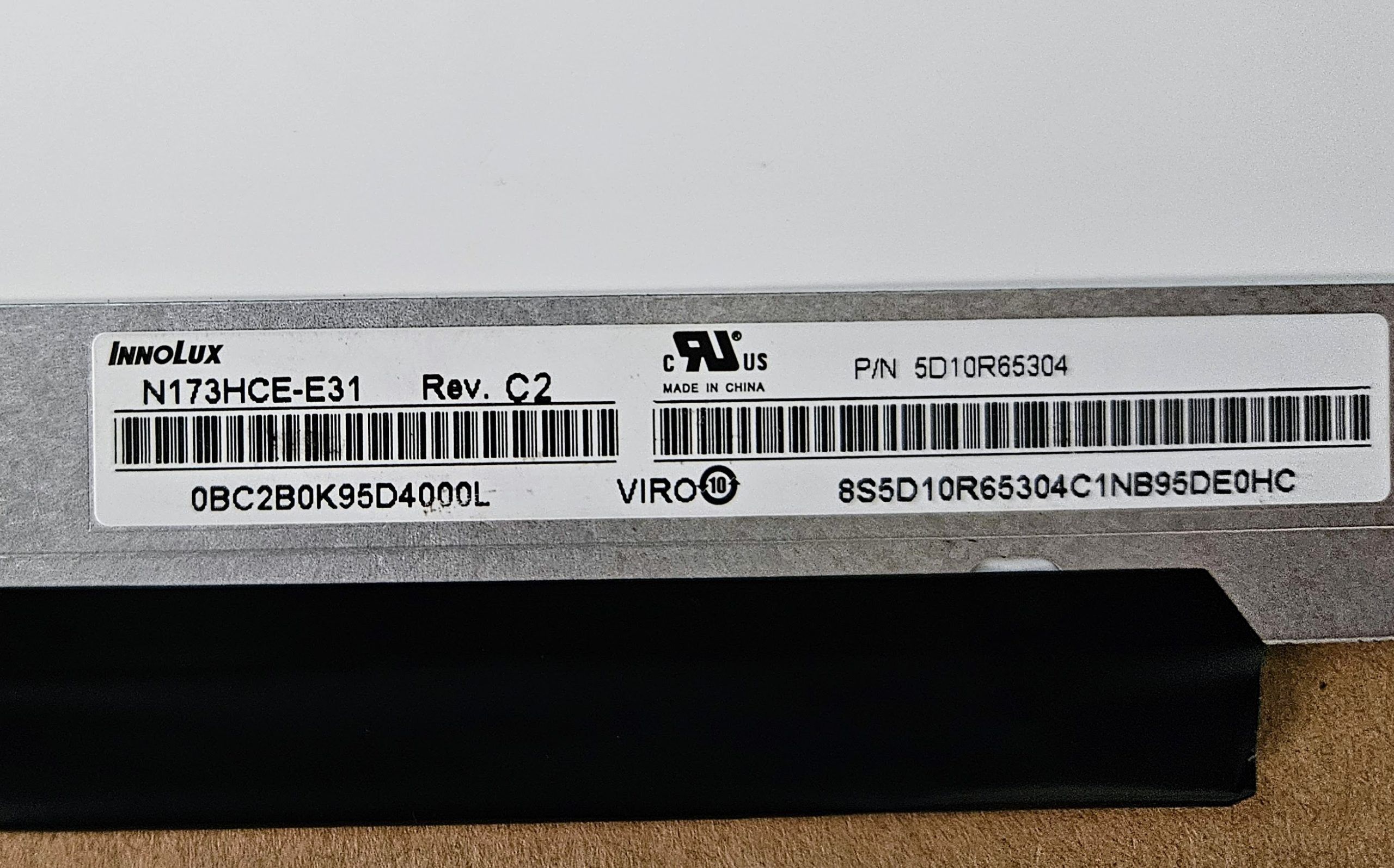 17,3 hüvelykes FHD IPS laptop képernyő – matt, 30 tűs eDP, LP173WF4 SPF1 SPD1 SPF3 Új - Image 2