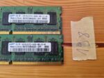 Samsung 1GB 2rx16 Pc2-6400s-666-12-a3 laptop RAM memória