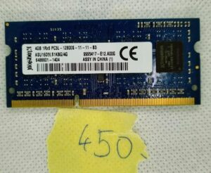 Kingston 4 GB PC3L-12800S SO-DIMM memória RAM TSB16D3LS1MNG/4G