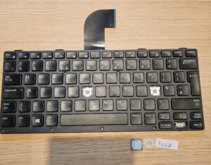 Dell Latitude 5414 háttérvilágítású QWERTY billentyűzet kulcscsere 03N36K