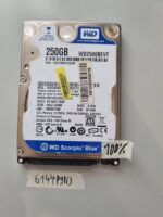 250 GB WD2500BEVT Western Digital Blue 2,5" SATA laptop merevlemez 100% egészség