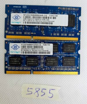 BULK 2 x 2GB 1Rx8 PC3-10600S 1333MHz DDR3 laptop RAM – Megbízható teljesítmény a sima számítástechnikához