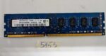4GB 2Rx8 PC3-12800U 1600MHz DDR3 asztali RAM memória modul