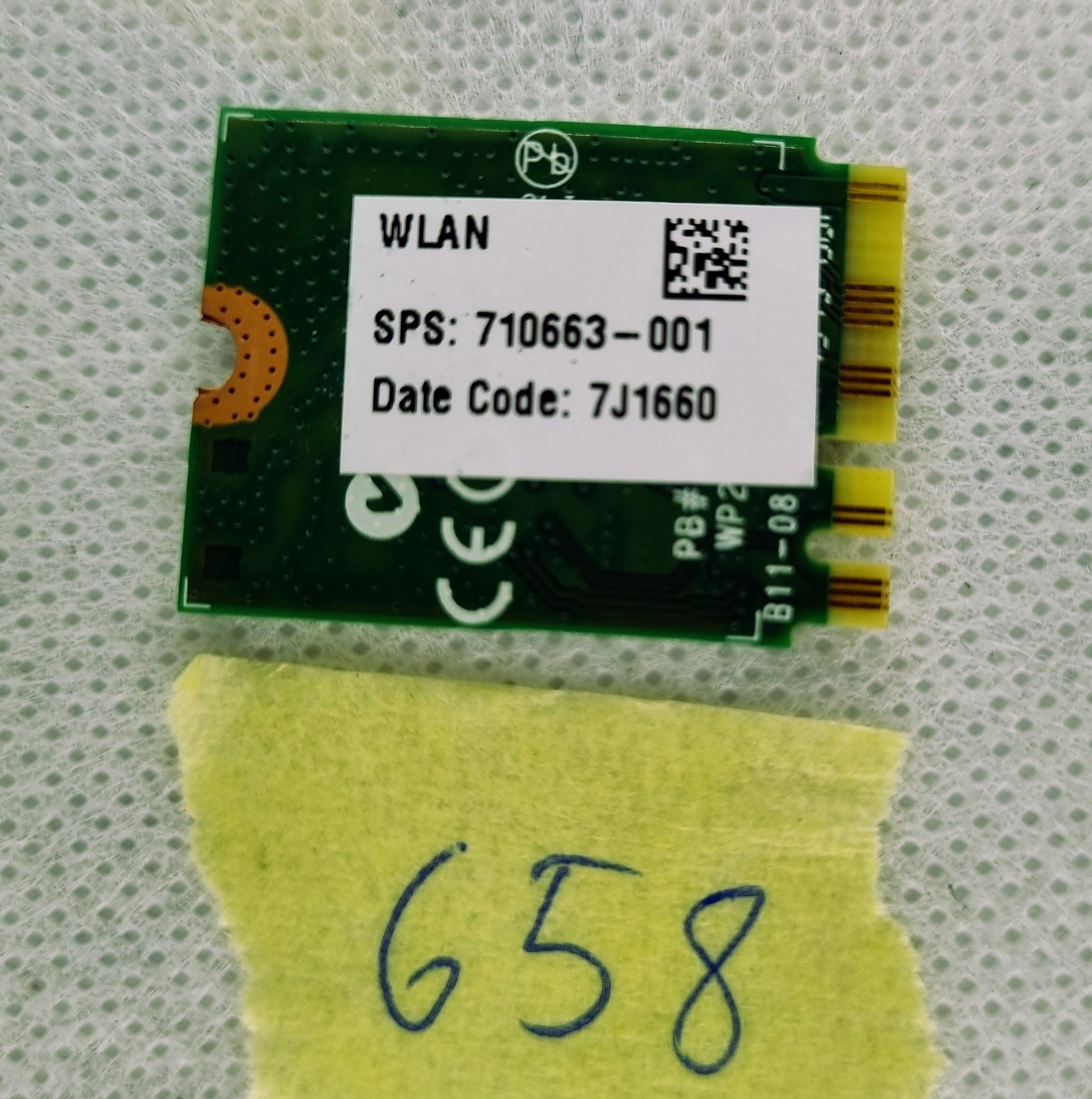 710663-001 Dell Intel Wireless 802.11Ac Wifi Bluetooth 4.0 WLAN kártya