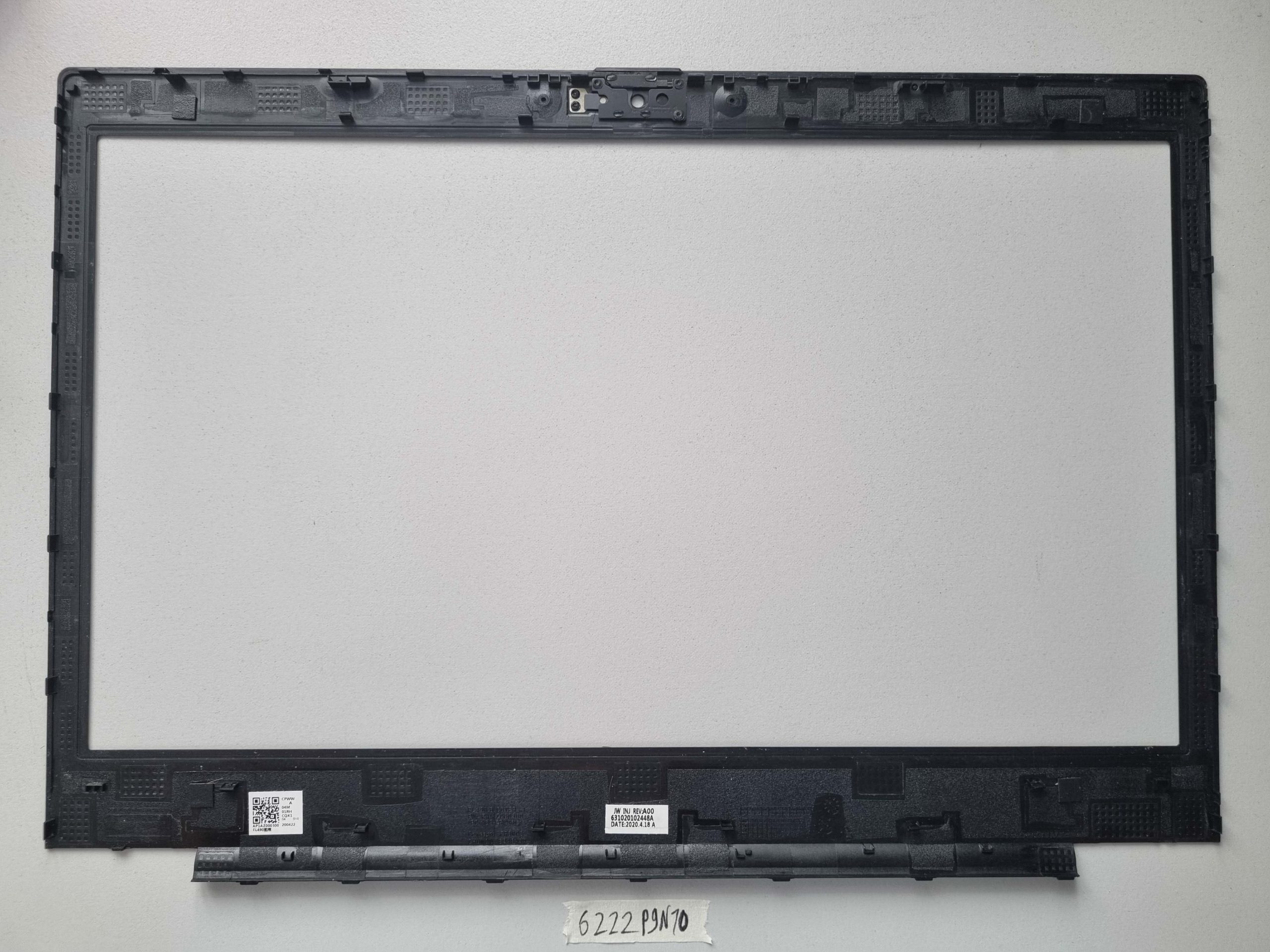AP1AZ000300 Lenovo ThinkPad L490 elülső LCD előlap keretborító 02DM324 laptop alkatrészek - Image 2