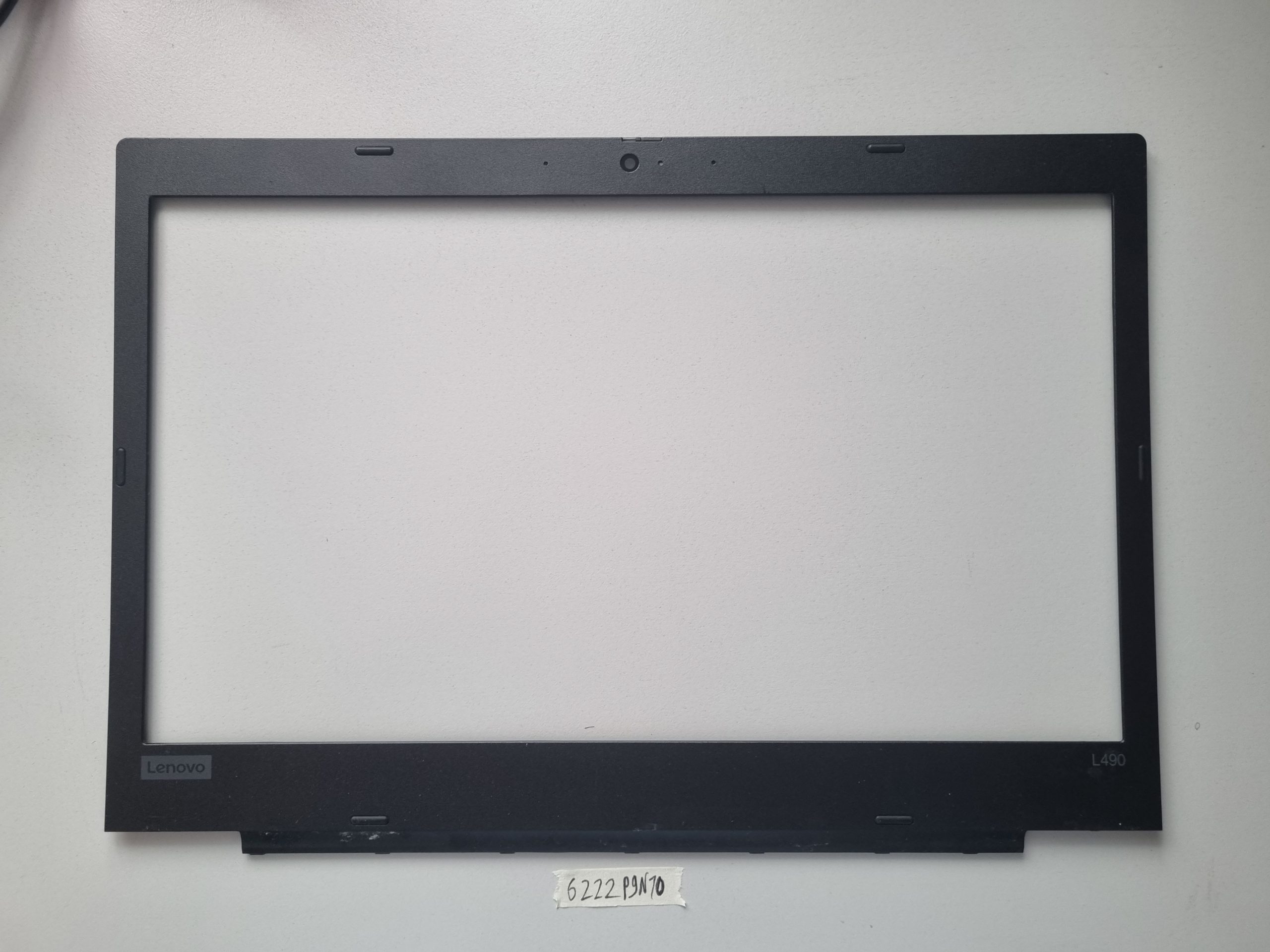 AP1AZ000300 Lenovo ThinkPad L490 elülső LCD előlap keretborító 02DM324 laptop alkatrészek