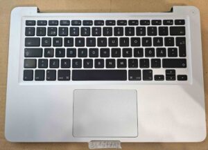 Apple MacBook Pro 7,1 A1278 csuklótámasz + érintőpad + billentyűzet – eredeti alkatrész