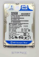 Asus K52J 320 GB WD3200BEVT merevlemez – Eredeti cserealkatrész Asus K52J laptophoz