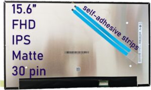 LCD-képernyő 15,6" FHD IPS 30 tűs, érintésmentes Dell 000TN/0F6FJJ/PXGVC – Új