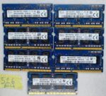 BULK 7 x 4 GB SK Hynix HMT451S6AFR8C-PB 1Rx8 PC3-12800S DDR3 laptop/notebook memória