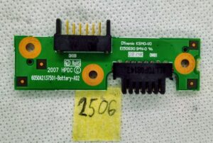 Akkumulátorlap-adapter a HP Compaq 6820s készülékhez - 6050a2137501 Eredeti cserealkatrész