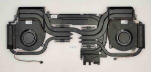 Komplett hűtőborda ventilátorokkal az ASUS ROG Strix G513 G712 sorozathoz