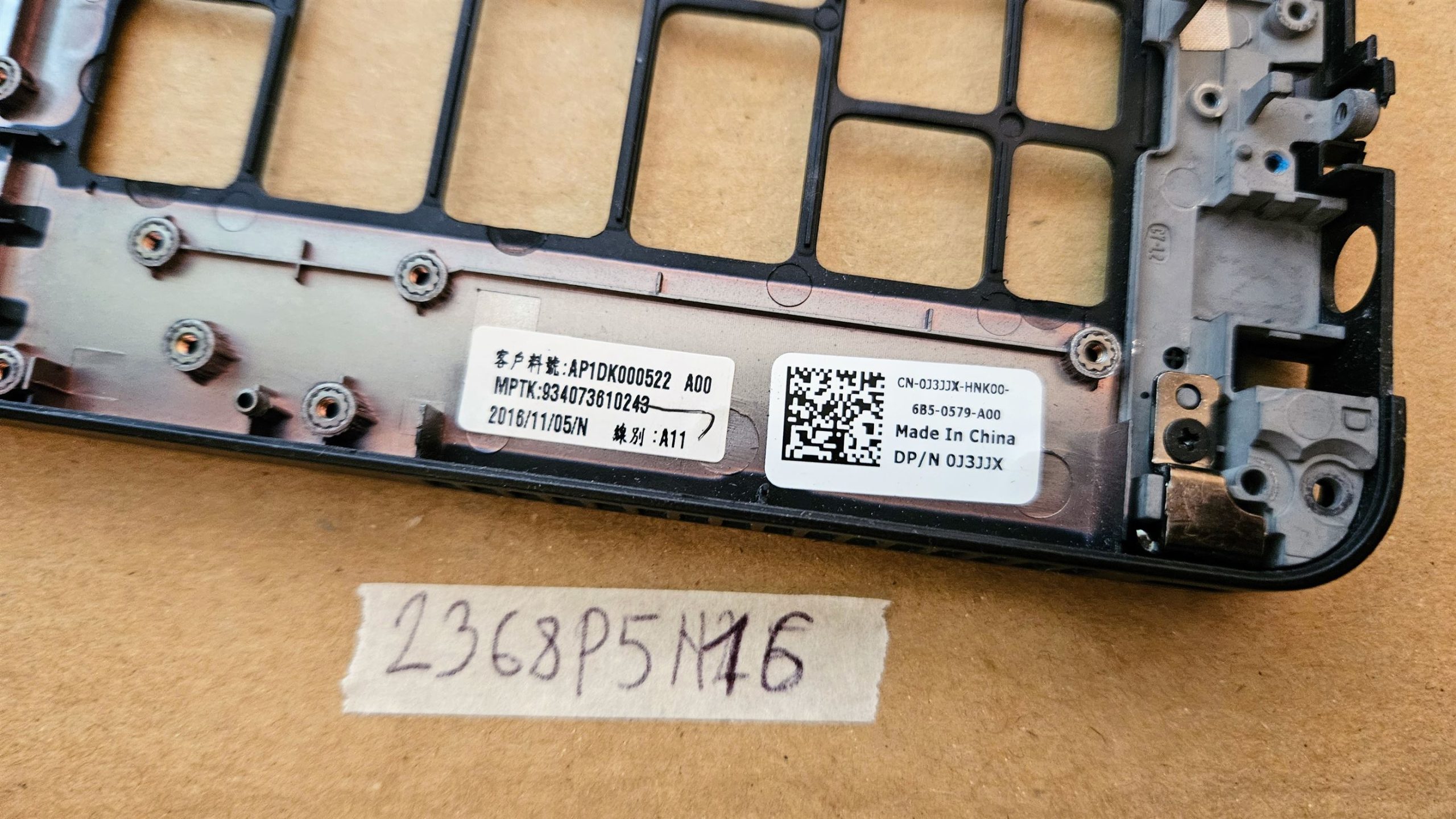 Dell Latitude 7270 E7270 csuklótámasz fedél 0J3JJX- Eredeti cserealkatrész - Image 3