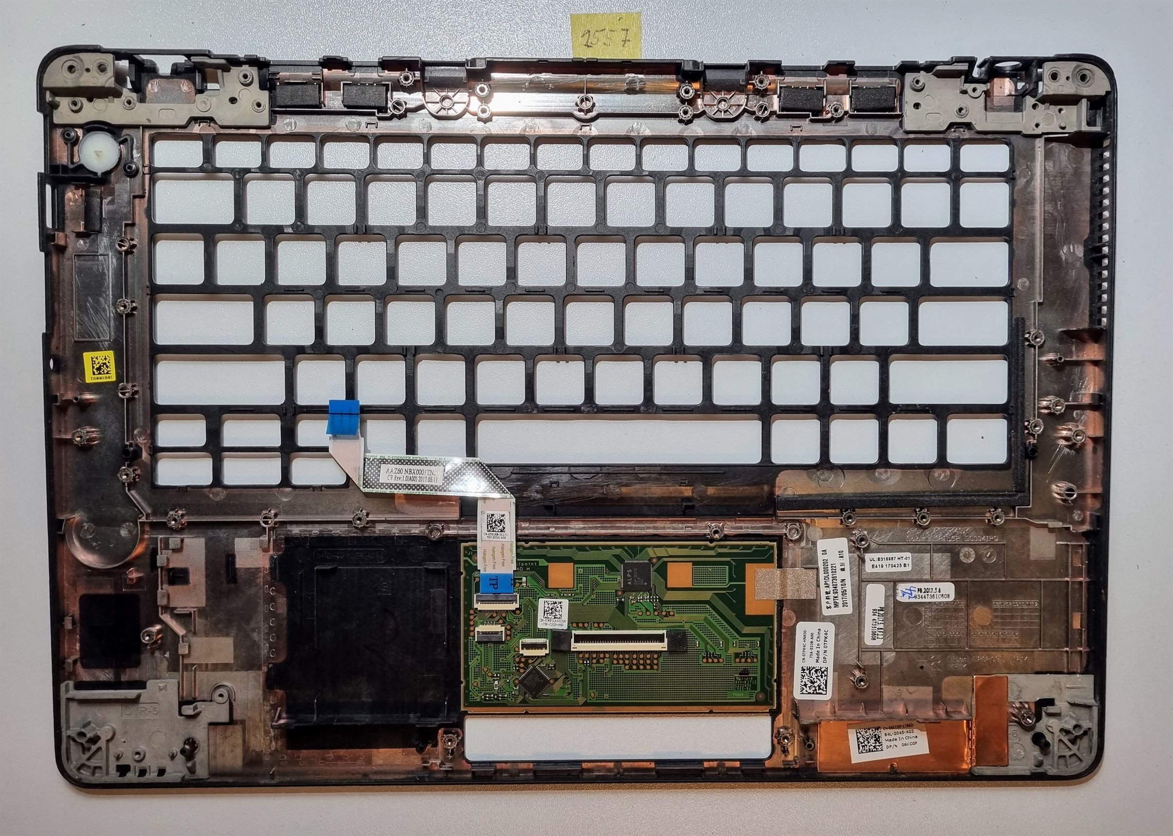 Dell Latitude E7470 14" fekete csuklótámasz érintőpaddal - 0TPK4C - Image 2