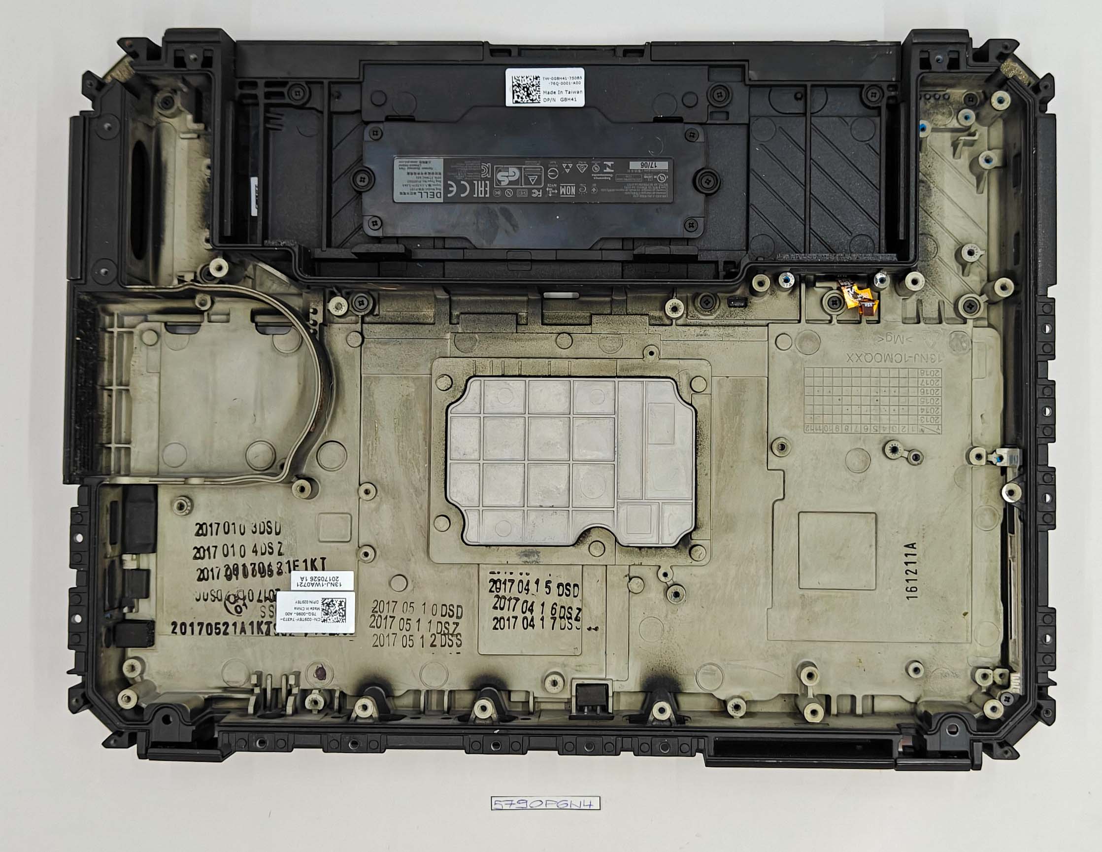 Dell Latitude Rugged 7204 / 7214 csuklótámasz 029T6Y – Eredeti laptop cserealkatrész - Image 2