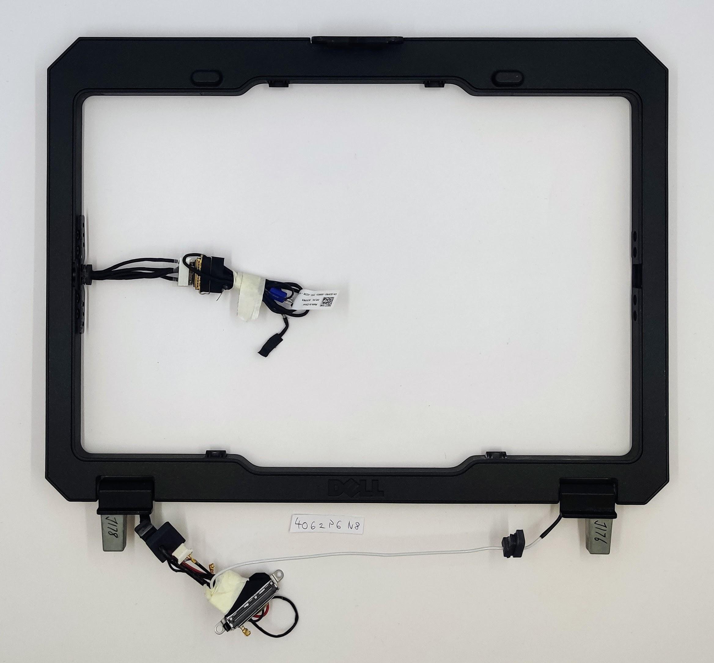 Dell OEM Latitude 12 Rugged Extreme (7204) 12 Convertible LCD előlap kerettartó