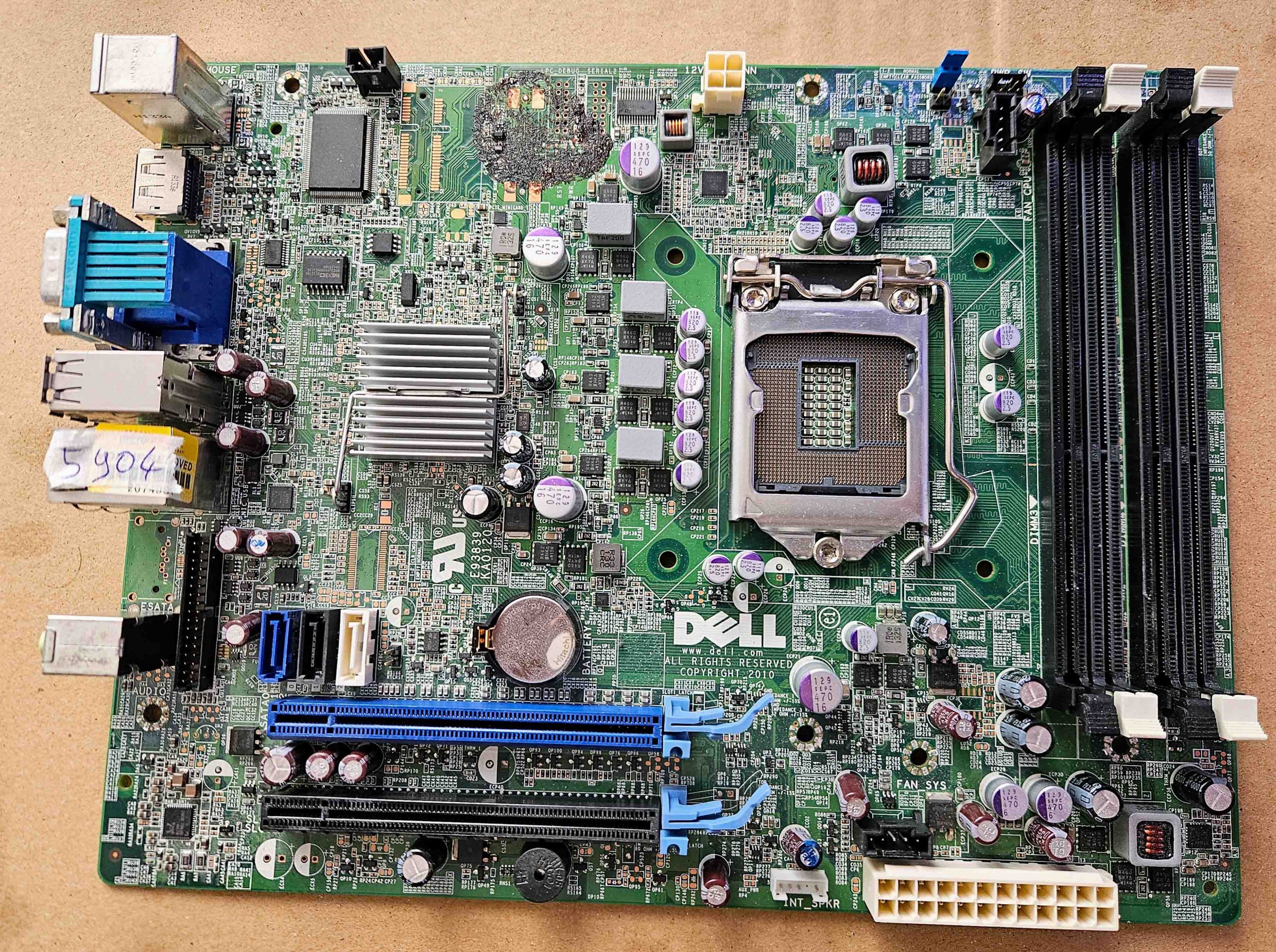 Dell Optiplex 790 990 MT DT alaplap E93839 KA0121 Q65 Q67 | Laptop alkatrészek
