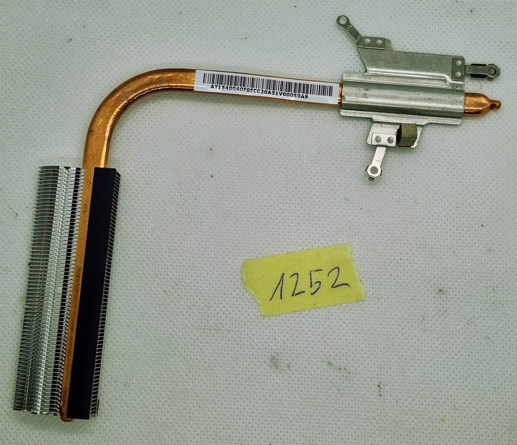 Disszipációs hűtőborda AT1540040F0F ACER Aspire E5-571