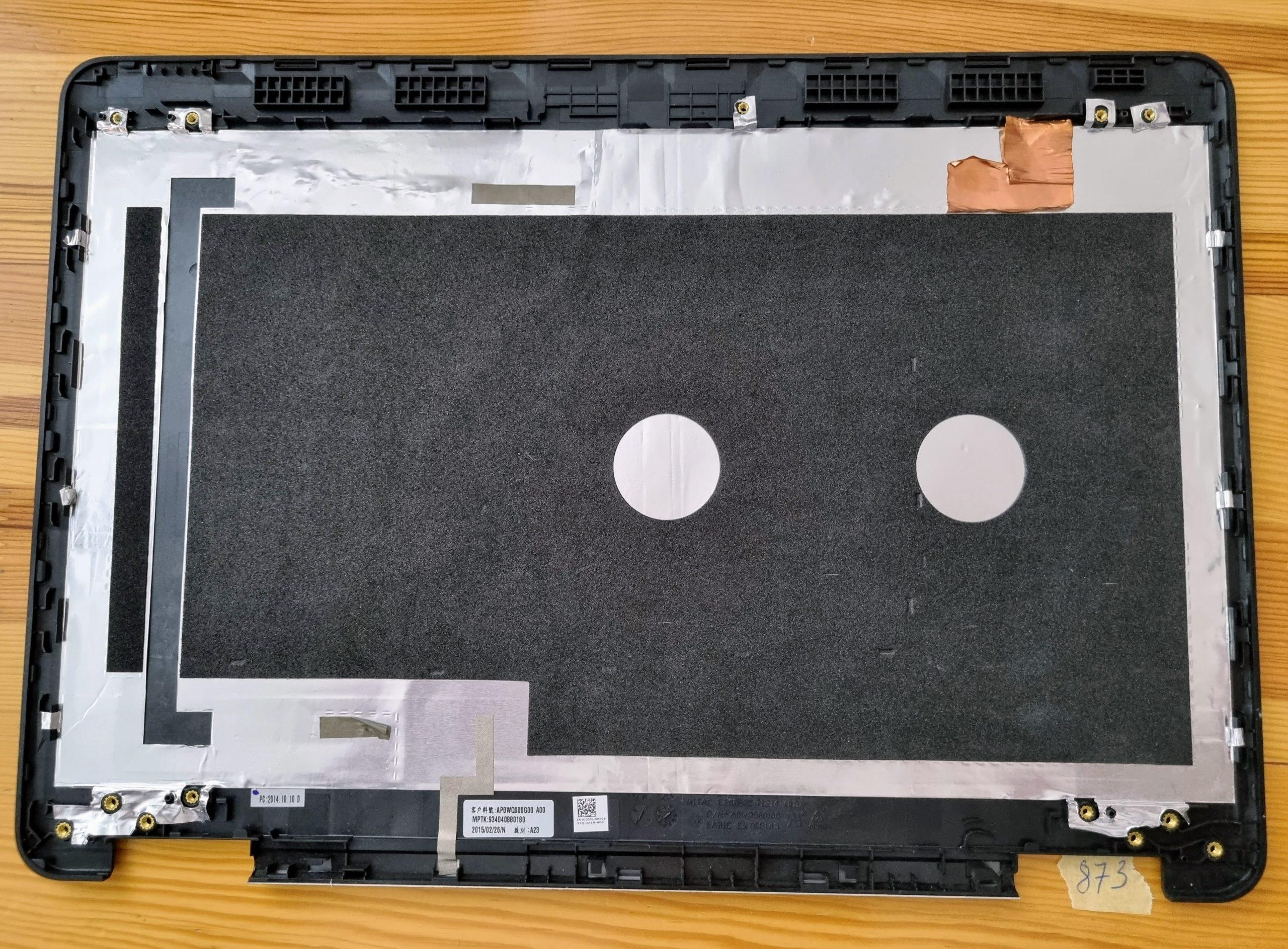 Dell Latitde E5440 E5540 A133D2 A Shell A tok hátlapjához CN-A133D2 - Image 3