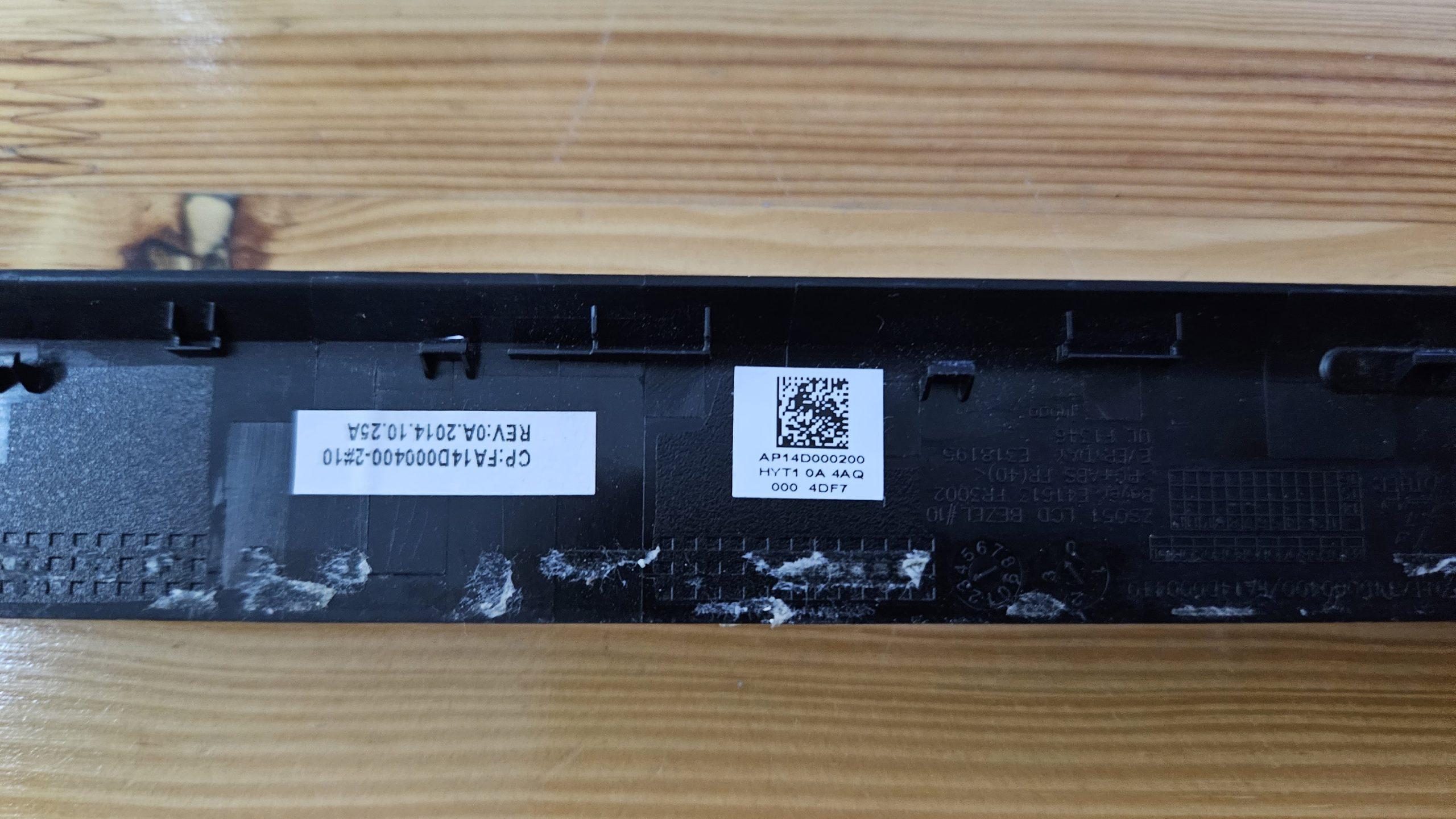 HP 250 255 256 G3 15-G 15-R 15-T 15-H LCD hátlaphoz - LCD előlap burkolat - Image 2